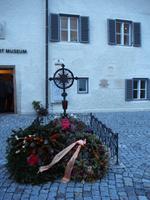 Franz Xaver Gruber Grab vor dem Stille Nacht Museum Hallein
