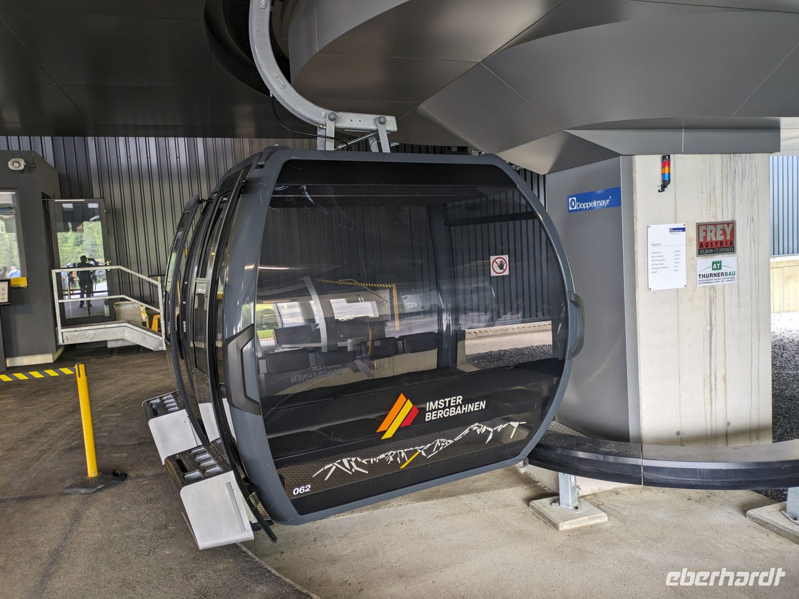 Gondel der Imster Bergbahn