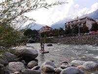 Meran - die Passer an den Promenaden