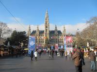 Neujahr am Rathaus