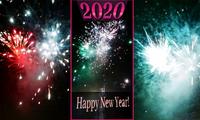 Prost Neujahr! Willkommen 2020!