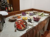 Salatbufett in der Sportpension Geissler