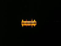 Schwimmender Adventkranz auf dem Wörthersee in Velden