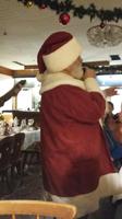 Seniorchef Helmut als Weihnachtsmann