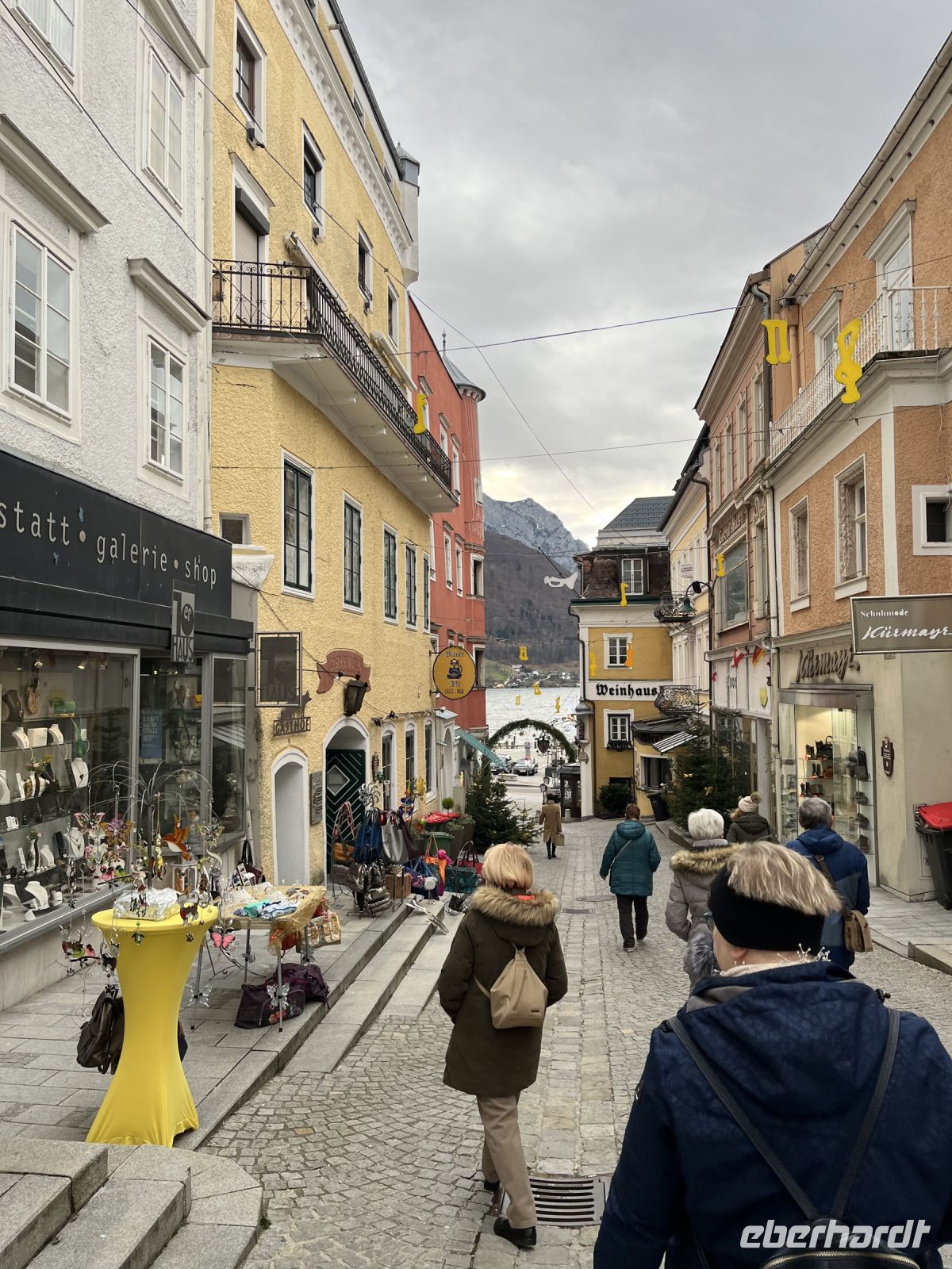 Spaziergang durch die Gassen von Gmunden