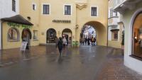 Straßenszene von Kitzbühel