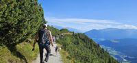 Stubaital, Fulpmes, Weg zur Aussichtsplattform