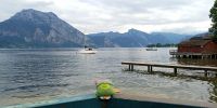Tag 1 Traunsteinblick vom Traunsee in Altmünster