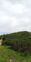 Tag 4 Blick auf das Europakreuz vom Feuerkogel 