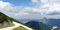 Tag 4 Blick auf die Feuerkogel Seilbahn