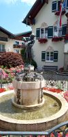 Tag 6 Mozart-Brunnen in St. Gilgen