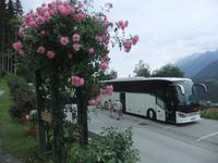 Unser Bus steht für den nächsten Ausflug bereit