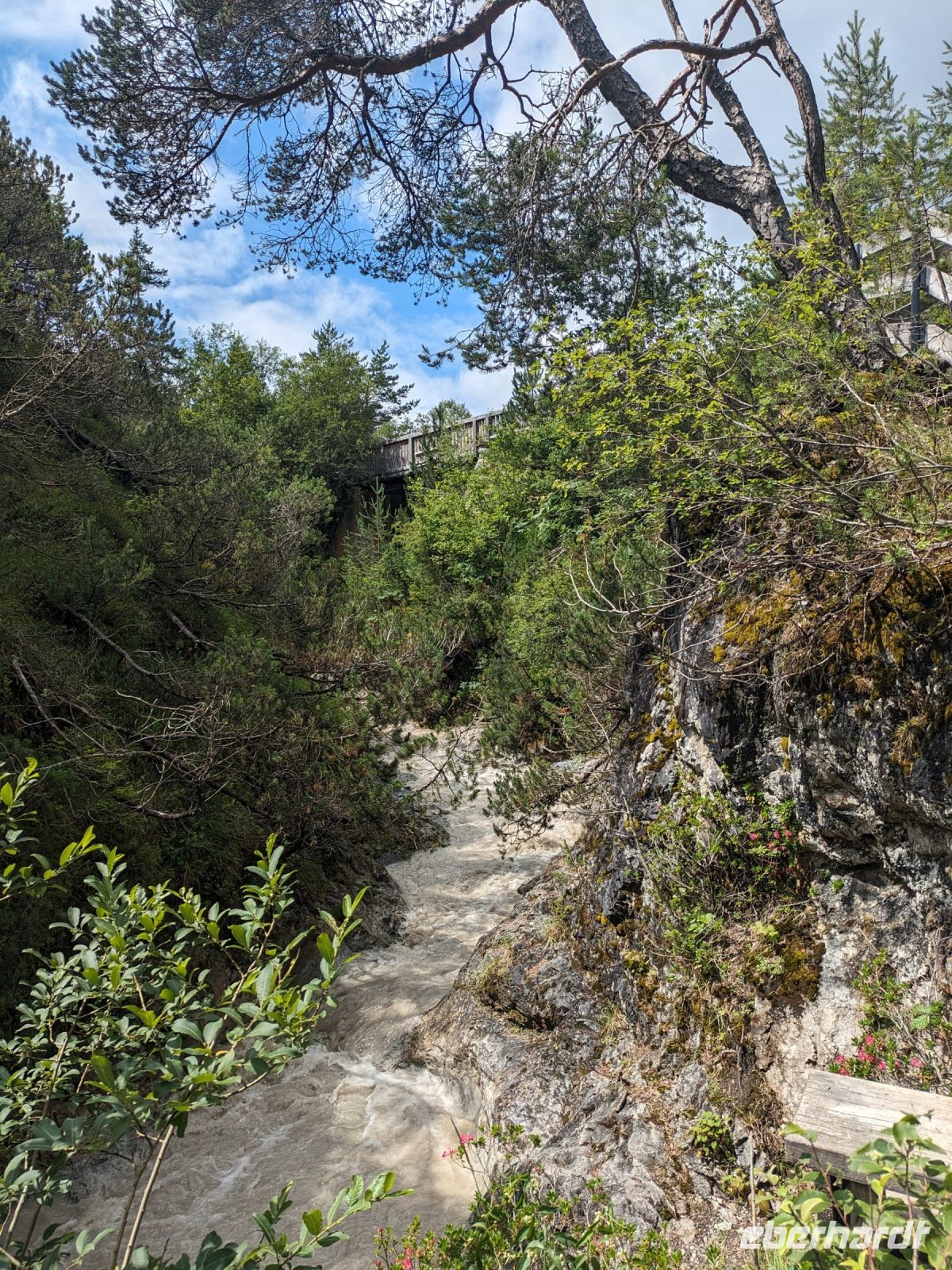 Urwüchsige Rosengartenschlucht 1