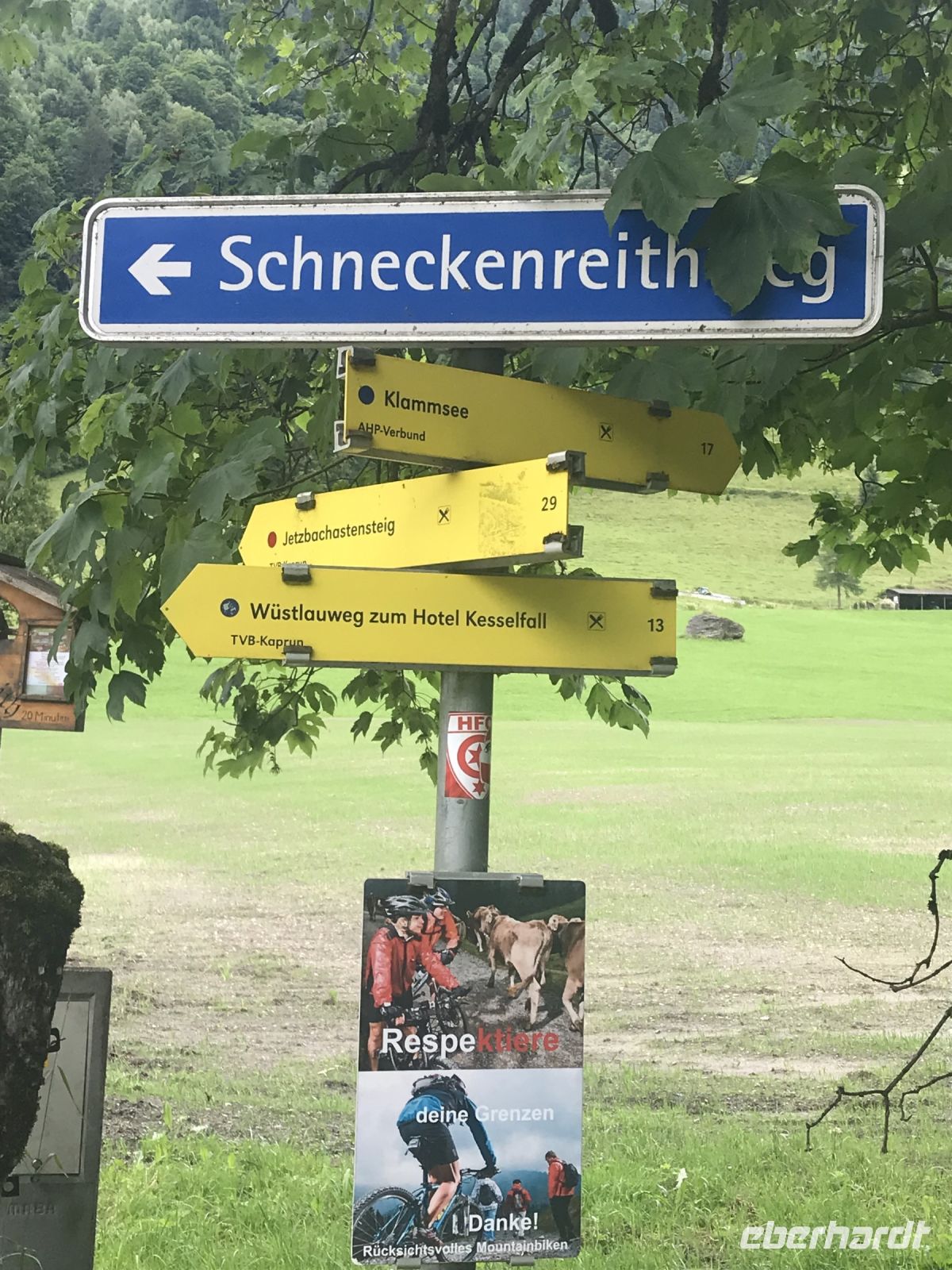 Wanderung zur Klamm