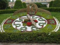 Wien  -  Stadtpark, Blumenuhr