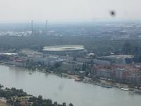 Wien-Besuch des DC Towers, Blick auf Wien