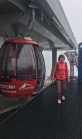 weiter ging es mit dem Gletscherjet auf 2.450 m