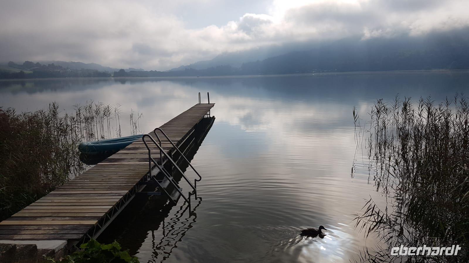 Morgensonne auf den Keutschacher See