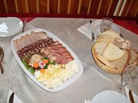 Mittagsimbiss auf dem Bauernhof