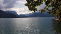 Bleder See mit Blick zur Insel