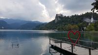 Bleder See mit Burg