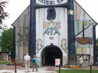 Hundertwasserkirche in Bärnbach