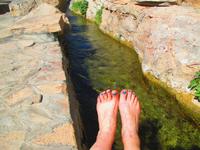 Birkat al Mauz - Alte Falaj Kanäle