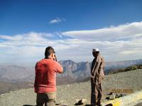 Auf durch das Hajar Gebirge - Letzter Blick von oben