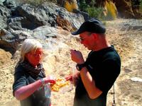 Kleiner Snack im Wadi Bani Awf