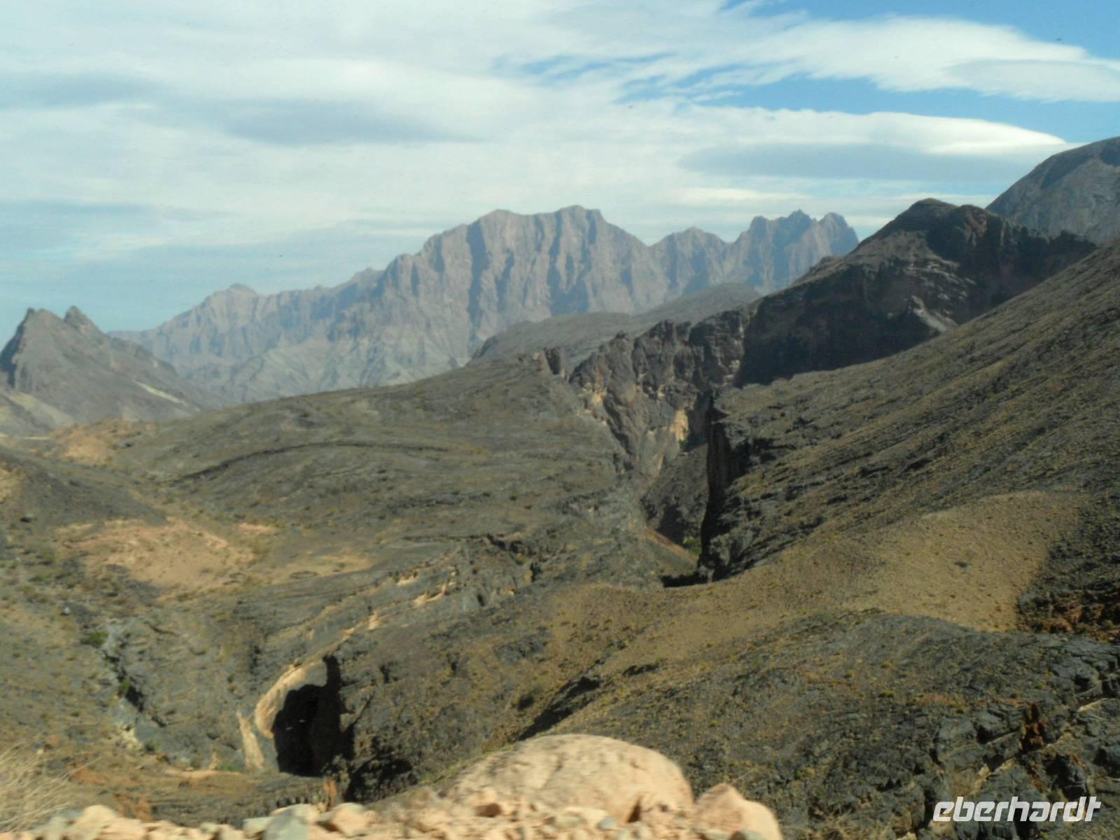 Auf Piste im Hajar Gebirge