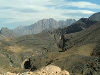 Auf Piste im Hajar Gebirge