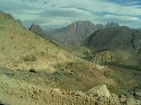 Auf Piste im Hajar Gebirge
