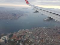Oman, Anflug Istanbul