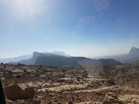 Oman, Fahrt vom Grand Canyon Plateau