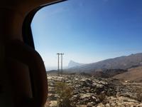 Oman, Fahrt vom Grand Canyon Plateau