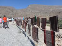 Oman, Ghul, Ziegenhaarteppiche