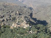 Blick nach Misfat al Ibryeen