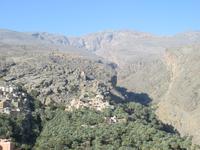 Blick nach Misfat al Ibryeen