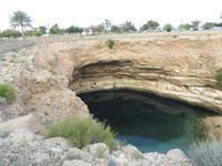 Stopp am Bimmah Sinkhole