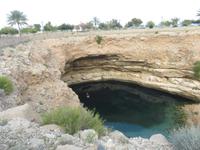 Stopp am Bimmah Sinkhole