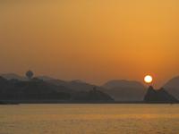 Muscat - Dhau-Fahrt zum Sonnenuntergang -