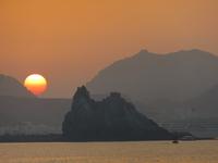 Muscat - Dhau-Fahrt zum Sonnenuntergang -