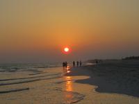Salalah - Sonnenuntergang am Strand