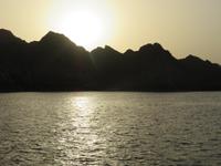 Dhau Fahrt Sonnenuntergang