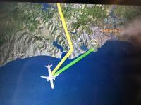 002 Flug nach Istanbul