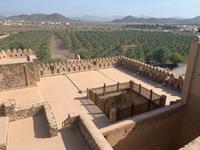 Jabrin - Festung, Blick ins Umland