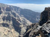 Wadi Nakhar - Grand Canyon des Oman am Jebel Shams