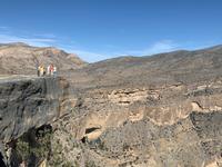 Wadi Nakhar - Grand Canyon des Oman am Jebel Shams