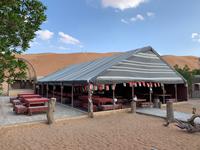 Wahiba Sands - Wüstencamp, Restaurantzelt