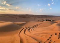 Wahiba Sands - Blick zum Camp